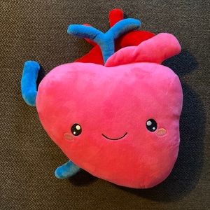 Nerdbugs plush heart